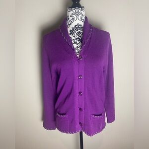 vintage knit rite Canada curling sweater